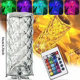 Lámpara de Cristal LED con 16 Colores